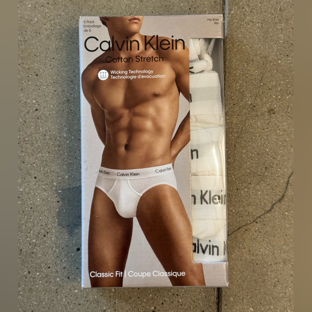 COPY - CALVIN KLEIN 5PK BRIEFS COTTON SIZE XL